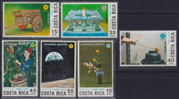 F-EX41183 COSTA RICA MNH 1970 WORLD FAIR OSAKA JAPAN NIPPON ARCHITECTURE ART.  - 1970 – Osaka (Japon)