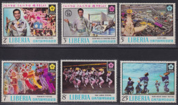 F-EX41174 LIBERIA MNH 1970 WORLD FAIR OSAKA JAPAN NIPPON ART FOLKLORE DANCE.  - 1970 – Osaka (Japón)