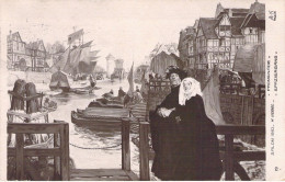 ART - H VOGEL - Promenade - Carte Postale Ancienne - Paintings
