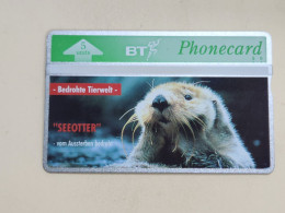 United Kingdom-(BTO-016)-SEEOTTER-(34)(5units)(302E82860)-price Cataloge MINT-4.00£+1card Prepiad Free - BT Emissioni Straniere