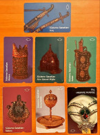Turkey Turk Telecom Turkish Decorative Arts Series 7 PCS Set - Cultural