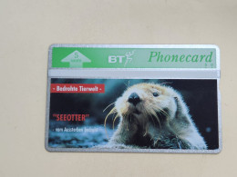 United Kingdom-(BTO-016)-SEEOTTER-(36)(5units)(302E83712)-price Cataloge MINT-4.00£+1card Prepiad Free - BT Übersee