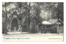 Tieghem.   -    Kleine Kapel En Winkel.   -   1900 - Anzegem