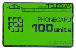 BT Phonecard 100 Units CN 041H - BT Definitive Issues