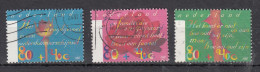 Nederland 1997 Nvph Nr  1716 - 1718 , Mi Nr 1613 - 1615, Zomerzegels - Oblitérés