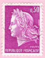 France, N° 1536 Obl. - Type Marianne De Cheffer - 1967-1970 Marianna Di Cheffer