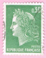 France, N° 1536A Obl. - Type Marianne De Cheffer - 1967-1970 Marianne De Cheffer