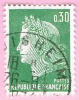 France, N° 1536A Obl. - Type Marianne De Cheffer - 1967-1970 Marianne De Cheffer