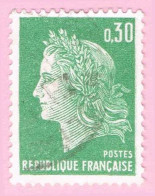 France, N° 1536A Obl. - Type Marianne De Cheffer - 1967-1970 Marianne De Cheffer