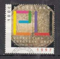 Nederland 1997 Nvph Nr 1726 , Mi Nr 1622, Wereldbol, Europesche Unie - Oblitérés