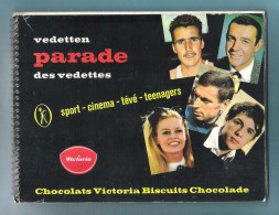 VEDETTEN PARADE -  VICTORIA  CHOCOLADE - PLAKBOEK - COMPLEET - Foto