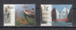 Nederland 1997 Nvph Nr 1727 + 1728 , Mi Nr 1623 + 1624: Waterland, Boot, Zeilschip - Oblitérés