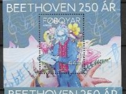 Féroé 2020 Bloc Neuf Beethoven - Faroe Islands