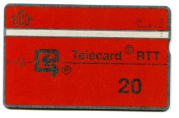 Belgio RTT Telecard 20 Units CN 201A - Senza Chip