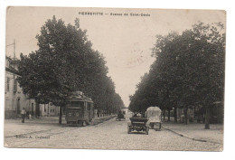 PIERREFITTE (93) - AVENUE DE SAINT DENIS - TRAMWAY / TRAM - Pierrefitte Sur Seine