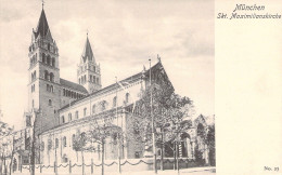 ALLEMAGNE - MUNCHEN - St Maximilianskirche  - Carte Postale Ancienne - Autres & Non Classés