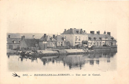 18-MARSEILLES-LES-AUBIGNY- VUE SUR LE CANAL - Sonstige & Ohne Zuordnung