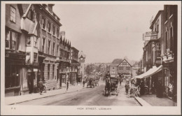 High Street, Ledbury, Herefordshire, 1912 - Tilley's RP Postcard - Herefordshire