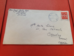 Enveloppe En Fm Du Sp 69.506 Pour Caudry En 1957 - Réf 954 - Briefe U. Dokumente