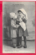 Cpa 87 Limousin, Voyagée En Haute-Vienne, En 1924, Limousin Illustré N°93 Yo Sério Countent De T'embrossa, Enfants - Limousin
