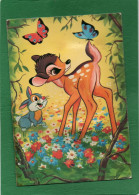 CP Sysiéme  Musical Pouet Pouet  Walt Disney Productions (c'est Une Carte "allain" BAMBI   LE LAPIN  Correct - Disneyworld