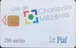 PIAF - CHARLEVILLE-MEZIERES - La Ville En Action - 200 Unités - Scontrini Di Parcheggio