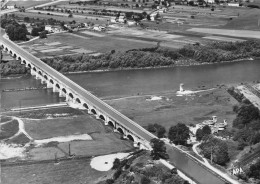 47-AGEN- VUE AERIENNE SUR LE PONT CANAL - Agen