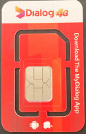Sri Landka Ceylon Carte Multi SIM Card Telecom New Dialog Telecom 3G 4G 5G - Sri Lanka (Ceylon)