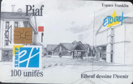 PIAF -  ELBOEUF  -  SEMEF - Espace Franklin  -  Moreno Rouge  -   100 Unités - Scontrini Di Parcheggio
