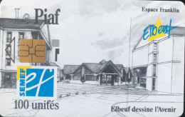 PIAF -  ELBOEUF  -  SEMEF - Espace Franklin  -  Moreno Gris  -   100 Unités - Scontrini Di Parcheggio