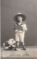 FANTAISIE - Enfant Au Chapeau En Habit De Marin - Carte Postale Ancienne - Sonstige & Ohne Zuordnung