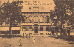 BELGIQUE - Bruxelles-Anderlecht - La Place Wayez Et La Justice De Paix - Carte Postale Ancienne - Piazze