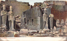 EGYPTE - THEBES - Ramesseum - Ruine - Carte Postale Ancienne - Sonstige & Ohne Zuordnung