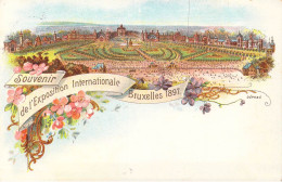 BELGIQUE - Bruxelles - Souvenir De L'Exposition Internationale Bruxelles 1897 - Carte Postale Ancienne - Universal Exhibitions