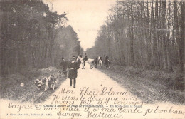 CHASSE - Chasse à Courre En Forêt De FONTAINEBLEAU - En Route Pour La Brisée - Carte Postale Ancienne - Chasse