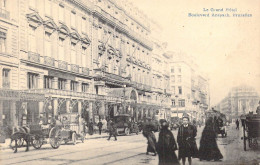 BELGIQUE - Bruxelles - Le Grand Hôtel - Boulevard Anspach - Carte Postale Ancienne - Corsi