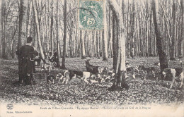 CHASSE - Forêt De Villers Cotterêts - Equipage Meunier - Hallali Sur Pieds Au Gré De La Roque - Carte Postale Ancienne - Hunting