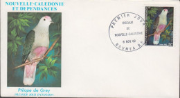 1982. NOUVELLE-CALEDONIE. Fine FDC With 32 F Bird Cancelled First Day Of Issue.  (Michel 697) - JF440779 - Briefe U. Dokumente