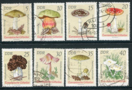 DDR / E. GERMANY 1974 Poisonous Fungi Used  Michel 1933-40 - Usati