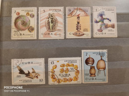 1966 Cuba Art (F8) - Used Stamps