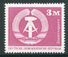 DDR / E. GERMANY 1974 Definitive 3 Mk. MNH / **  Michel 1967 - Nuovi