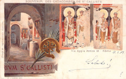 ITALIE - ROMA - Souvenir Des Catacombes De St Calliste - Via Appia Antica  - Carte Postale Ancienne - Sonstige & Ohne Zuordnung