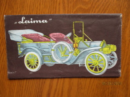 LATVIA RIGA LAIMA CHOCOLATE WRAPPER AUTOMOBILE OLDTIMER POPE TOLEDO 1907 - Chocolat