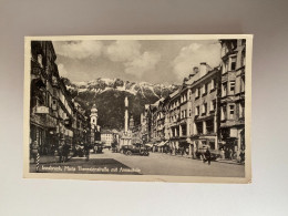 Innsbruck Maria Theresdsienstrasse Mit Annasäule Autriche - Innsbruck