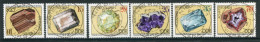 DDR / E. GERMANY 1974 Minerals And Crystals Used.  Michel 2006-11 - Gebraucht