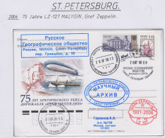 Russia 75J. Graf  Zeppellin LZ-127 Malagyn  Ca St.Petersburg 26.07.2006 (PW164) - Vols Polaires