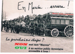 CPM MARCHE ARRIERE - Streiks