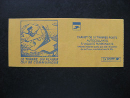 TB Carnet N° 3085 C3, Les 10 Timbres Phosphore à Cheval Type1, Neuf XX. - Booklets