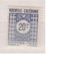 NOUVELLE CALEDONIE          N° YVERT  :  TAXE 48 NEUF SANS CHARNIERES   ( NSCH   02/19  ) - Timbres-taxe