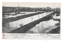 RETRAITE DES ALLEMANDS - Guerre 1914/18  - Inondation à HAM Tendus Par Les Boches - VIS/BX - - Guerre 1914-18